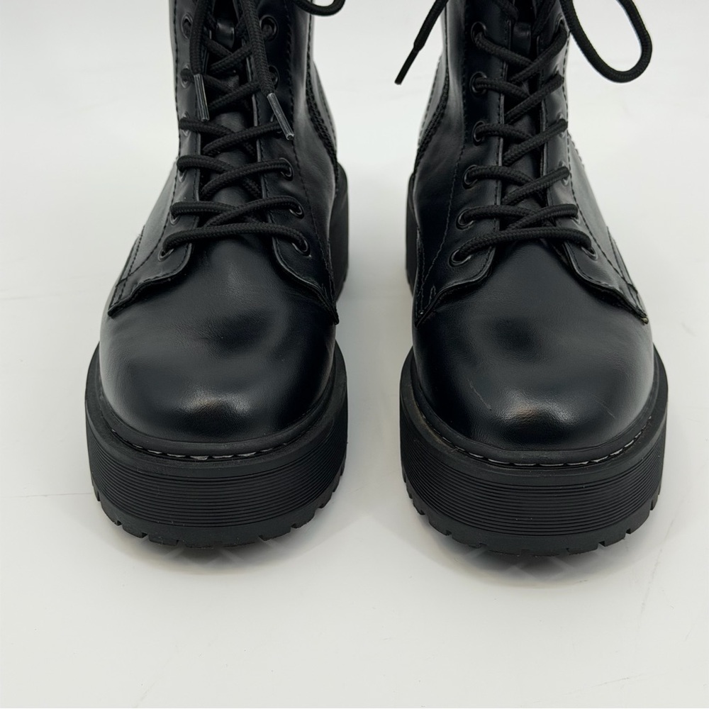 Universal Thread Target Black Combat Boots Lug So… - image 8
